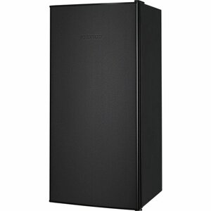 Однокамерный холодильник NORDFROST NR 404 B, с НТО, общий объем 150 л, цвет «черный матовый»