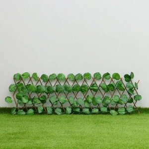 Ограждение декоративное, 110 40 см, «Лист ольхи», Greengo