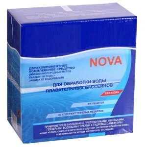 Окситест Nova 1,5 кг на основе активного кислорода (дезинфекция + борьба с водорослями).