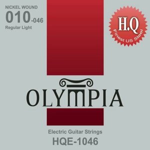 Olympia HQE1046 струны для эл. гитары Nickel Wound (10-13-17-26w-36-46)