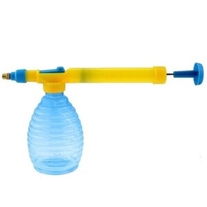 Опрыскиватель ручной на бутылку, желто-синий / Опрыскиватель для растений / Пульверизатор