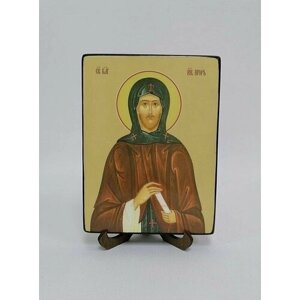 Освященная икона на дереве ручной работы - Игорь, святой благоверный князь, 18x24x3 см, арт Ид3994