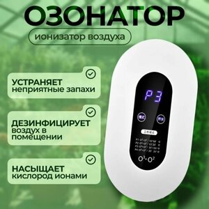 Озонатор ионизатор для дезинфекции дома и офиса автоматический настенный
