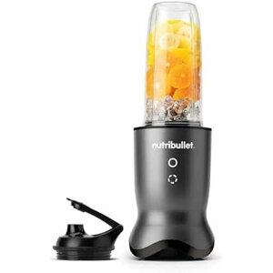 Персональный блендер nutribullet, самый мощный миксер на одну порцию, тихий мотор мощностью 1000 Вт, чашка Tritan Renew емкостью 900 мл, светящиеся сенсорные кнопки управления