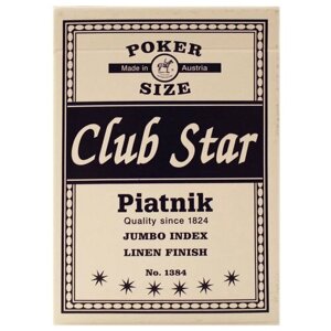 Piatnik Игральные карты "Club Star"Piatnik, Австрия, 55 карт)