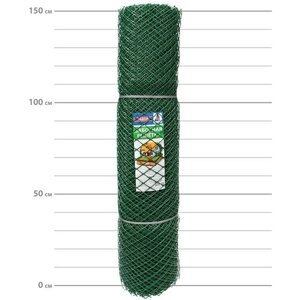 Пластиковая садовая решетка сетка З-40 от ProTent, 1.5х20 м, ячейка 40х40 мм, 350 г/м2, хаки