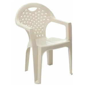Пластиковое кресло бежевое М8150