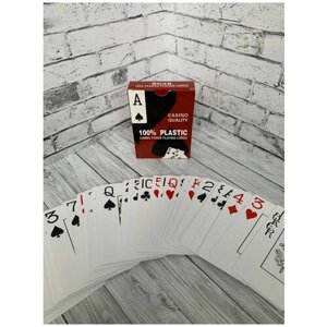 Пластиковые покерные игральные карты Casino Quality