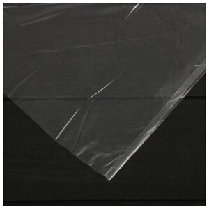Плёнка полиэтиленовая, толщина 60 мкм, 3 10 м, рукав (1,5 м 2), прозрачная, 1 сорт, ГОСТ 10354-82