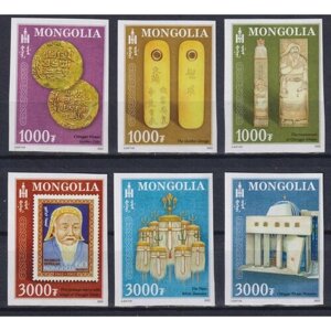 Почтовые марки Монголия 2022г. Чингисхан, 860 лет со дня рождения" Лидеры государств MNH