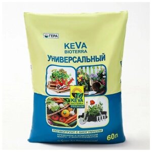 Почвогрунт KEVA BIOTERRA "Универсальный", 60 л