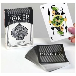 Подарки Игральные карты "Покер. Королевская геометрия"54 карты)