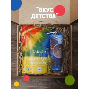 Подарочный набор для какао и горячего шоколада "вкус детства" от CARACAO