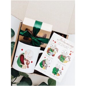 Подарочный набор для мужчин / Подарочный набор в коробке / Подарок папе / Подарок дедушке