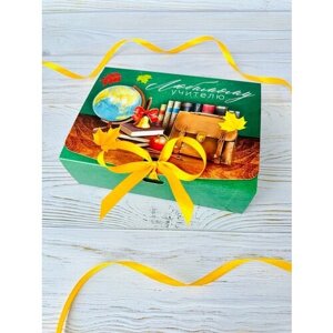Подарочный набор "Любимому учителю", орехи, цукат ананаса