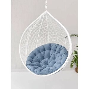 Подушка для подвесного кресла 120 см Everena Grey_Blue подушка для Папасан Papasan