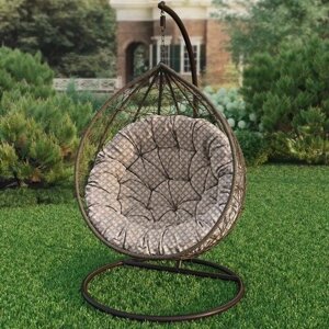Подушка для садовых качелей, круглая напольная сидушка Хинди