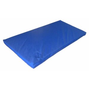 Подушка на садовый диван синяя 100х50см