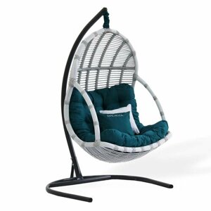 Подвесное кресло Лучиано, Кресло-кокон, Мебель для сада и дачи MALACCA + подушка