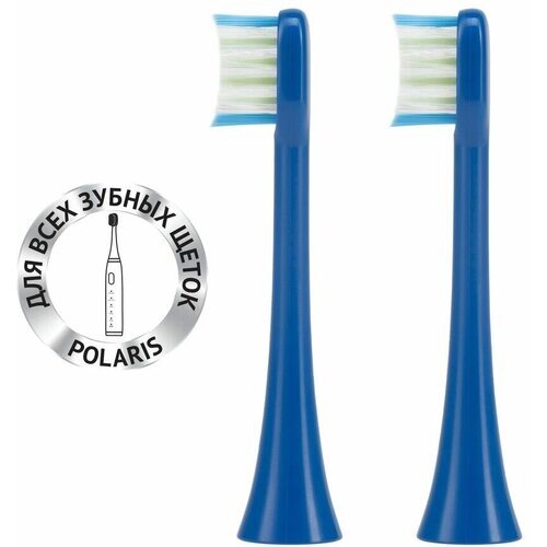 POLARIS Комплект насадок для электрической зубной щетки Polaris TBH 0105 M (2)