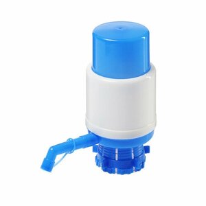 Помпа для воды Luazon, механическая, средняя, под бутыль от 11 до 19 л, голубая (комплект из 5 шт)