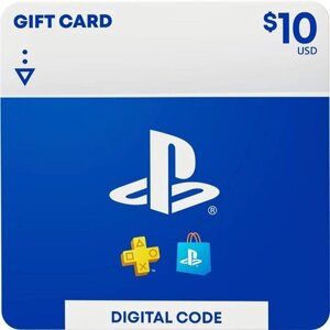 Пополнение счета PlayStation Store на 10$Код активации США / Gift Card (Америка)