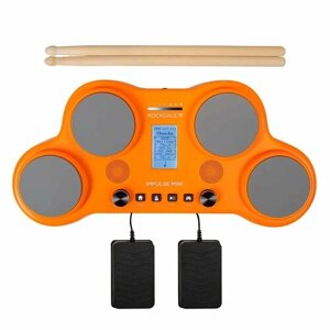 Портативная электронная ударная установка ROCKDALE Impulse Mini Orange