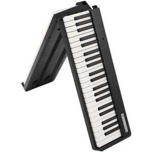 Портативное складное пианино с динамической клавиатурой PianoSolo Pro 3 Black