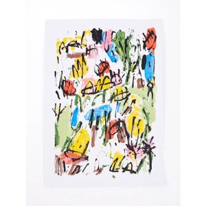 Постер с принтом Цветочное поле, Даня Соболев Room 34, 50х70 cм