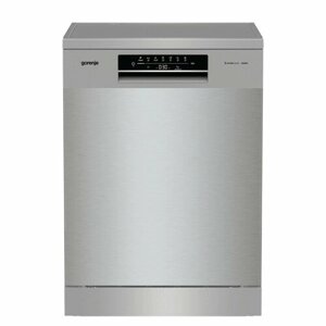Посудомоечная машина Gorenje GS643D90X, класс энергопотребления A, 16 комплектов, автооткрывание дверцы TotalDry, полный AquaStop, отсрочка старта 24 ч, самоочистка, серебристый