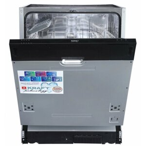 Посудомоечная машина встр. KRAFT Technology TCH-DM 604D1202 SBI /12 комплектов, 0,598*0,6*0,845, А/