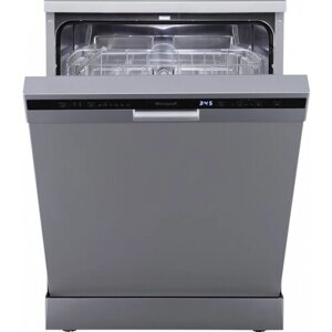 Посудомоечная машина Weissgauff DW 6026 D Silver (модификация 2024 года),3 года гарантии, 12 комплектов, 6 программ, половинная загрузка, быстрый режим, интенсивная мойка, самоочистка, дозагрузка посуды, защита от