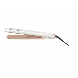 Профессиональные щипцы для выпрямления и завивки волос Mark Shmidt 303White с встроенным воздуходувочным вентилятором