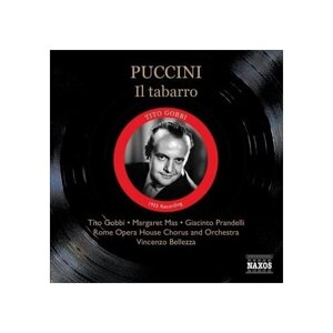 Puccini - Tabarro-Gobbi Mas Prandelli 1955 Naxos CD Deu (Компакт-диск 1шт) опера
