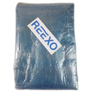 Пузырьковое покрывало Reexo Blue Cut, синее, 400 мкр, для бассейна размера 3,6*3 м, цена - за 1 шт