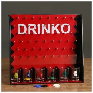 Пьяная игра "Drinko", 6 стопок, 26 х 28 см. В упаковке шт: 1