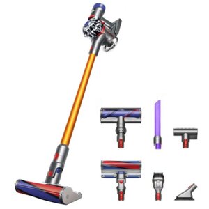 Пылесос Dyson V8 Absolute+SV10) EU, sprayed nickel/iron/yellow