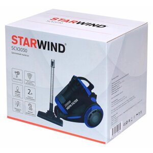Пылесос Starwind SCV2030 2000Вт синий/черный