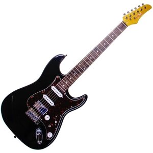 Redhill STM300/BK электрогитара, Stratocaster, цвет черный