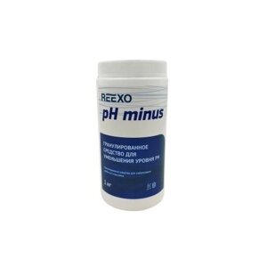Регулятор pН-минус Reexo pH- быстрорастворимый, гранулы, банка 1 кг, цена за 1 шт