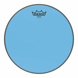 Remo BE-0312-CT-BU Emperor Colortone Blue Drumhead, 12' цветной двухслойный прозрачный пластик, голубой