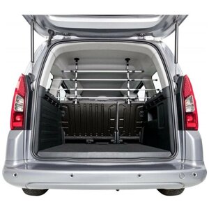 Решётка для багажника в автомобиль "Trixie", ширина: 105–172 см, высота: 46–60 см, цвет: серебристый, чёрный