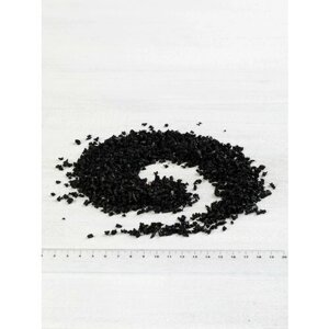 Резиновая крошка черная, фракция 2-4 мм, 3 кг (7,5 л)