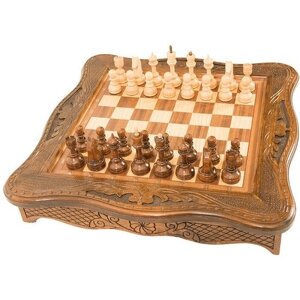 Резные шахматы Дербент (в ларце)