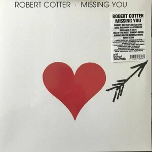 Robert Cotter - Missing You / Новая виниловая пластинка / LP / Винил