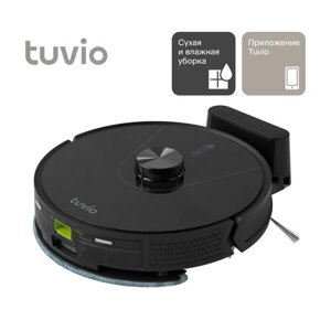 Робот-пылесос с Wi-Fi, лидаром и влажной уборкой, Tuvio TR04MLBB, черный