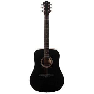 ROCKDALE Aurora D5 BKGLB Акустическая гитара дредноут, цвет черный, глянцевое покрытие