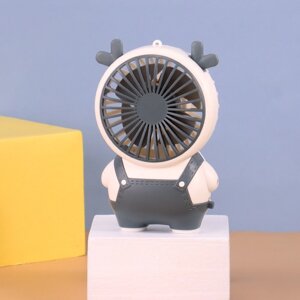 Ручной мини-вентилятор с зарядкой от USB, милый маленький охлаждающий вентилятор, портативный студенческий настольный вентилятор