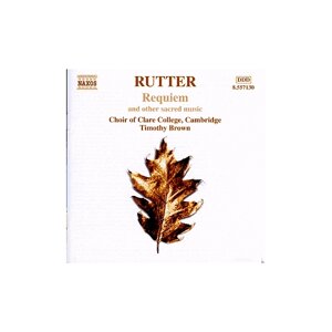 Rutter - Requiem / Anthems -Timothy Brown < Naxos CD Deu (Компакт-диск 1шт) John
