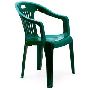Садовое кресло, Садовый стул, Полипропилен, 56.7х57.8х82.5 см, цвет зеленый